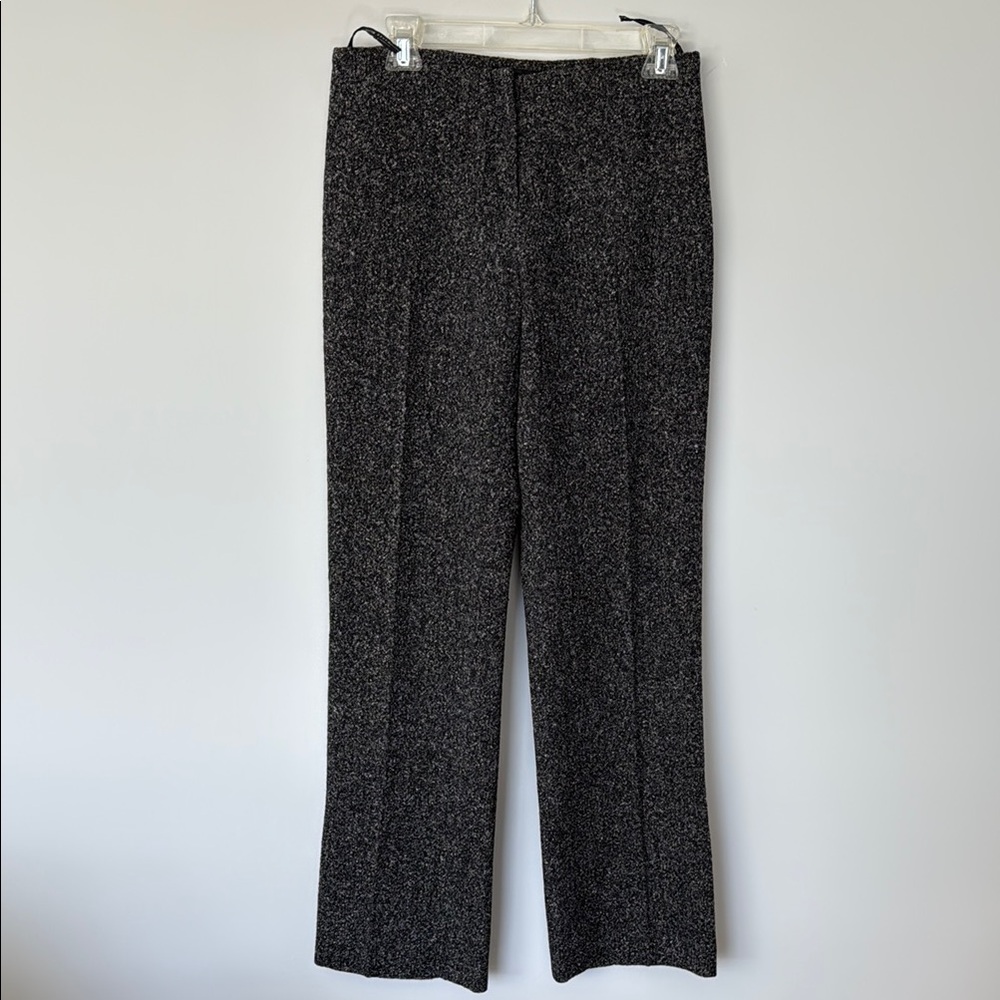 Karen Millen Women's SZ 10Gray Tweed Trousers